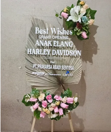 Papan Akrilik Ucapan Grand Opening Cikarang